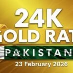 Gold Rate in Pakistan Today [23 February 2026]